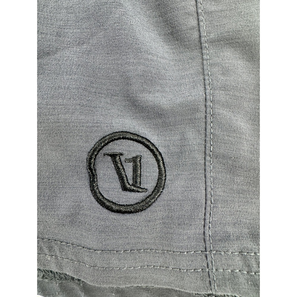 Vuori Ponto Performance Shorts Mens 30 Charcoal Gray 7 Inch Inseam Activewear - Picture 2 of 11